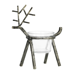 Aluminium <b>Stag</b> <b>Head</b> Candle Holder - Product Image 6