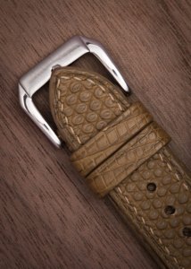 Vente en gros Bracelet de montre en cuir de lézard véritable personnalisé fait à la main Bracelet mince pour montres de mode fabriqué au Vietnam - Product Image 4