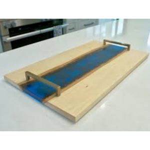 Edible Luxury Style Resin Serving <b>Tray</b> Single Piece for Flat Homeware & Restaurants <b>Dinner</b> Servings - Product Image 5
