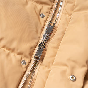 OEM personalizado a prueba de viento chaqueta de cuello de pie Puffer chaqueta de invierno de los hombres Pufferr chaqueta abajo abrigo de algodón es ligero - Product Image 3