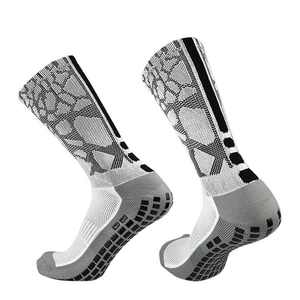 Durable Knitted Soccer <b>Socks</b> for Football Rugby Basketball Stretchable Lightweight for All Players for Autumn <b>Training</b> Sports - Product Image 1