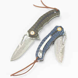 Couteau droit extérieur Durable à bas prix coupe-viande Portable couteau de chasse tranchant avec gaine - Product Image 5