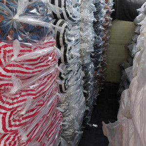 Tissu en coton coréen 100%, tissu textile en tricot de coton, imprimé floral à pois, plaid uni, fleur solide à carreaux - Product Image 5