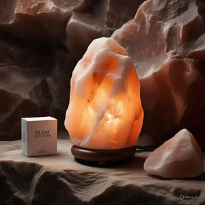 Embalaje personalizado 20-30 kg lámpara de sal del Himalaya orgánica Natural Feng Shui Cruz flor hogar Musical religioso Musical - Product Image 5