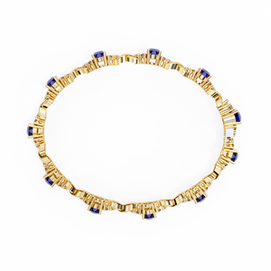 Fabulous 18K <b>Gold</b> Lab Grown Diamond Bracelet & <b>Bangle</b> Luxurious Jewelry Accessory - Product Image 4