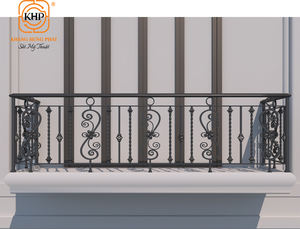 Puertas de Hierro Forjado KHP, Entrada Única, Estilo Retro, Componentes Duraderos de Acero Inoxidable, Hechas en Vietnam, para Casas Elegantes. - Product Image 4