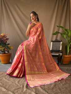 Traje indio de estilo moderno tradicional para mujer, dos tonos de tejido suave, a la moda, venta en línea, venta al por mayor - Product Image 3