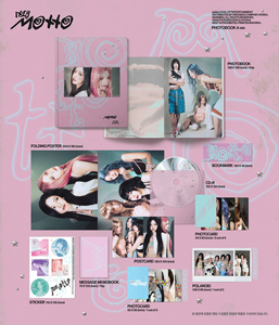 ITZY Motto 12º Mini Álbum [Photobook Versión A] CD con 3 Fototarjetas, Pegatinas, Postales, Marcadores, Póster Plegable, Bloc de Notas, K-Pop - Product Image 2