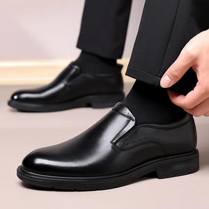Zapatos de Vestir de Cuero Genuino de Alta Calidad para Hombre, Zapatos Oxford Formales de Negocios, Cómodos y Transpirables para Oficina, Bodas y Fiestas - Product Image 3