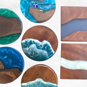 แผ่นรองแก้วเรซิ่น - Product Image 5