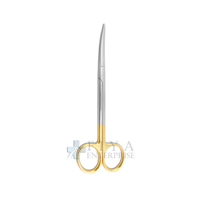 กรรไกรแพทย์แบบตรง/โค้ง Metzenbaum Half Gold สำหรับตัดเนื้อเยื่อ  ชนิดปลายทู่  วัสดุเหล็กกล้า  เครื่องมือผ่าตัด ได้รับมาตรฐาน CE - Product Image 2