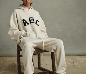 Conjunto de chándal con capucha de talla grande para hombre, transpirable, secado rápido, algodón/poliéster, ajuste informal, deporte, jogging, entrenamiento, 2022, recién llegados - Product Image 2