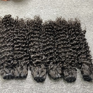 เครื่องทำผมลอนลึกแบบคู่มีทุกสีเหมาะสม100ก. ผมเวียดนามแบบไม่ผ่านกระบวนการ - Product Image 2