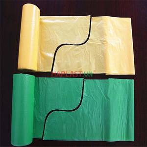 Bolsas recicladas de basura de HDPE 100% en rollo basura pesada hogar ecológico con muchos tamaños - Product Image 5