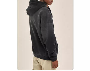 Sweat-shirt à capuche pour homme, de haute qualité, en gros, automne et hiver, nouveau, 360 g/m², ample et confortable - Product Image 6