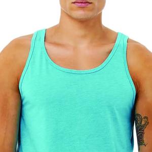 Camiseta sin mangas personalizada para hombre, camiseta sin mangas lisa y transpirable de nuevo diseño para hombre, camiseta sin mangas para venta en línea de alta calidad - Product Image 4