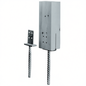 Soporte Metálico Galvanizado SIMPSON STRONG TIE, Base de Soporte PIG 90 x 60 x 110 mm para Empotrar en Hormigón, Orificio de 8.5 mm, 250 mm - Product Image 3