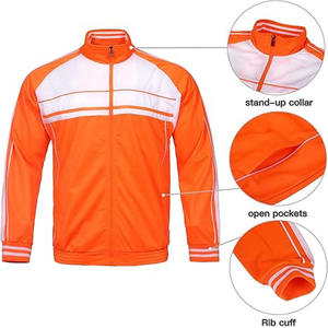 Survêtement en molleton évasé pour homme, hiver, 100% coton, respirant, léger, manches longues, broderie, téléchargé par Dress Sports - Product Image 4