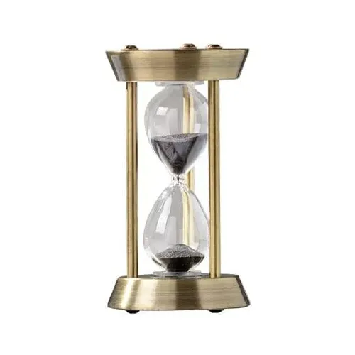 Modern Gold Finishing Table Desktop Hourglass Sand Timer hour glasses antique table ware for measuring time