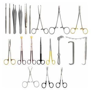 ชุดเครื่องมือผ่าตัดด้วยตนเองทำจากสเตนเลสสตีลใช้ซ้ำได้ - Product Image 1