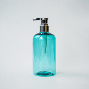 Botella con forma de piedras preciosas PET de 500ml con bomba de loción para champú y embalaje cosmético Impresión digital/offset al por mayor - Product Image 3