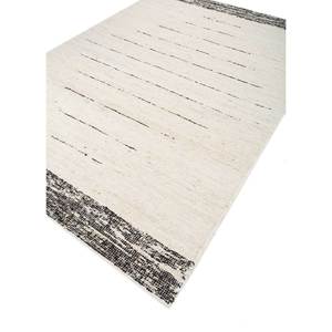 Abrash Ivory Flat Weaves Wool <b>Rugs</b> Handmade Striped Rectangle Jute <b>Rugs</b> for Home for Living Room <b>Bedside</b> Hallway-Model PDWL-632 - Product Image 2