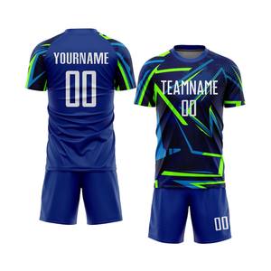 Uniforme de Fútbol Sublimado Personalizado, Ropa Deportiva Transpirable y Ligera, Producción al por Mayor, Impresión de Marca Personalizada, Opciones de Talla - Product Image 5
