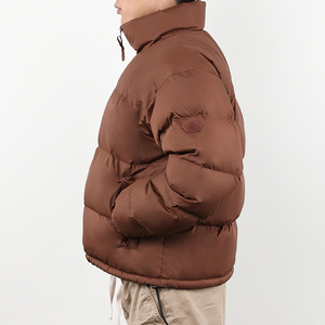 Veste d'hiver personnalisée pour hommes en toile de haute qualité, écologique, respirante, design propre, couleur unie, bloc, nylon décontracté - Product Image 4
