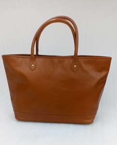 Sac fourre-tout en cuir véritable de luxe pour femmes 2025 Style classique pour femme Sac à main personnalisable à deux fermetures éclair Fabriqué en Inde - Product Image 1