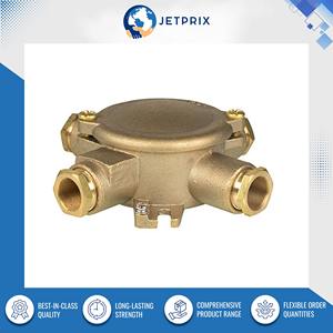 Jetprix International, Exportador Indio, Suministra Accesorios de Tuberías de Latón de Cuatro Vías con Acabado Pulido de Primera Calidad - Product Image 3