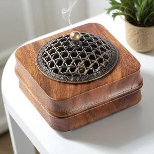 Caja de Madera para Quemador de Incienso, Decoración del Hogar, Diseño Clásico, Recolector de Cenizas para Varillas de Incienso - Product Image 2