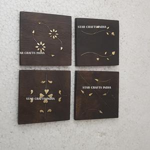 Tapetes de corcho para tazas de té de alta calidad, venta al por mayor, forma cuadrada personalizada, posavasos con logotipo personalizado, posavasos, Mantel Individual, posavasos de pizarra, mantel - Product Image 5