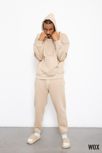 ชุดวอร์มแบบยูนิเซ็กซ์ ปี 2023 เป็นมิตรกับสิ่งแวดล้อม ไซส์พลัส ชุดฮู้ดดี้และกางเกงจ็อกเกอร์สั่งทำพิเศษ ผ้าฝ้าย 100% ทรงโอเวอร์ไซส์ คุณภาพพรีเมียม ขายส่ง สไตล์คนเมือง - Product Image 2