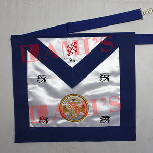 ผ้ากันเเกนเครื่องราชกกุธภัณฑ์เย็บปักเลื่อมทำจากวัสดุที่ดีที่สุดตามสั่งเข็มขัดหัวเข็มขัด - Product Image 1