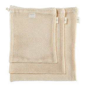 2024 réutilisable coton maille sacs légumes fruits emballage marché grande capacité pochette filet sac fourre-tout pour faire du shopping - Product Image 2