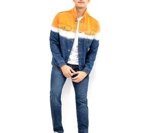 Chaqueta Vaquera Antiarrugas para Hombre, Calidad Premium, Ropa Casual, Últimos Diseños, Chaqueta Vaquera de Gran Venta para Hombre con Logotipo/Color Personalizado - Product Image 1