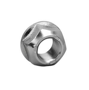 น็อตหน้าแปลนเหล็กเคลือบสังกะสีขัดเงาถั่วหน้าแปลนสำหรับยานยนต์ที่มีชื่อเสียงปรับแต่งได้ตามต้องการ - Product Image 1