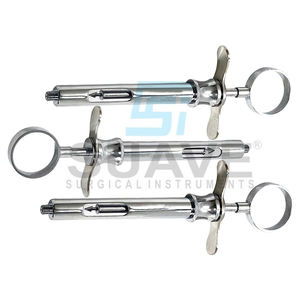 Juego de jeringas de llenado de acero inoxidable, instrumentos de jeringa restauradora para el cuidado dental de SUAVE SURGICAL INSTRUMENTS - Product Image 1