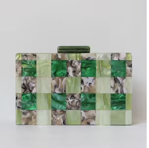 Nouvelle perle nude noir sac de soirée noir doré dames marbre embrayages sacs à main dames Mini sacs femmes au prix d'usine en gros - Product Image 5