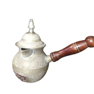 Théière et bouilloire en laiton et acier inoxydable de haute qualité finitions multiples usage domestique pour verser du thé et du café en métal - Product Image 2