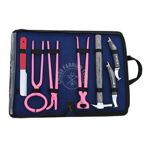 Equine Hoof Trimming & Shoeing Kit Farrier tools Hoof Nipper <b>Horseshoe</b> Clincher Nail Puller Hoof Loop Knife Farrier shoe Hammer - Product Image 6
