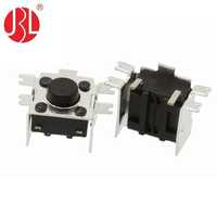 Interrupteur tactile JINBEILI TS-06105SA, montage en surface SMD, étanche, bouton à membrane à 2 bornes pour panneau de commande