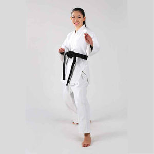 Nouveau design d'uniformes de karaté pour hommes/Costumes d'arts martiaux personnalisés en coton uni pour hommes - Product Image 1