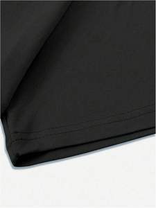 Wholesale <b>Slim</b> Fit <b>Men's</b> T-Shirts and <b>Shorts</b> Sets Customized Summer High Quality Silk/Cotton Breathable Solid Color - Product Image 4