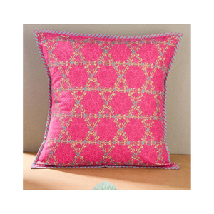 Durable & Trendy Grey Tufted 100% Cotton Embroidered Decorative Cushion With Sustainable Fabric Modern Style For Stylish Homes - Product Image 3