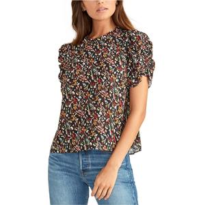 เสื้อแขนจั๊มพ์สำหรับผู้หญิง รุ่นฮันนา ของ Rachel Roy สีดำ ไซส์ X-Small ผลิตจากผ้าฝ้าย - Product Image 1