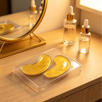 Patchs hydrogel pour les yeux OEM ODM, hydratants longue durée, en cristal