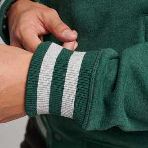 Chaquetas universitarias de Letterman totalmente personalizadas de alta calidad Chaqueta universitaria de lana de nuevo diseño para hombres - Product Image 5