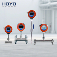 Medidor de Flujo Másico de Gas Térmico Inteligente RS485 Modbus para Monitoreo de Gas Natural, Biogás, Gases de Combustión y Gas Industrial