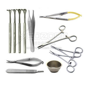 Kit chirurgical durable de blépharoplastie en acier inoxydable pour les cliniques médicales Instruments de précision Utilisation manuelle Réutilisable et écologique - Product Image 4